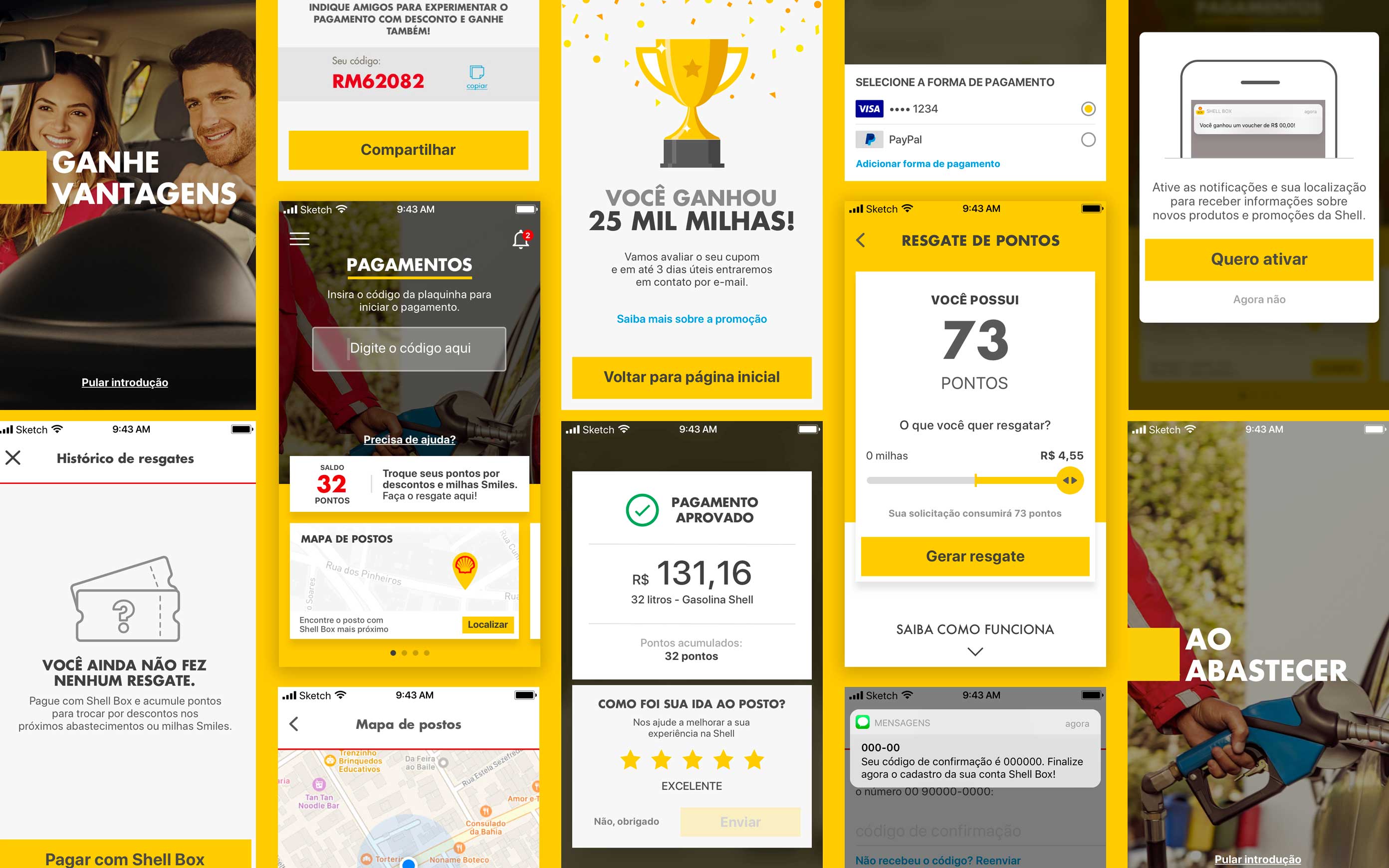 Shell Box — UI/UX · App